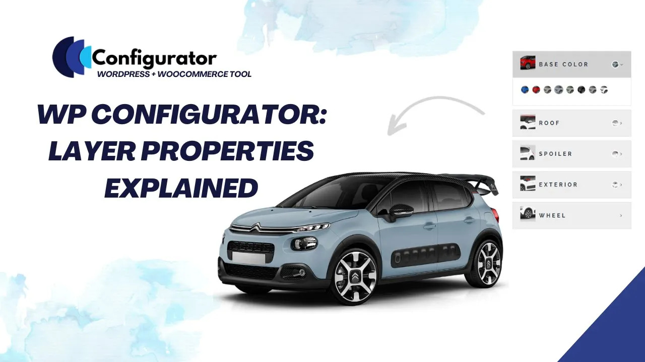 Manage Layer Settings (Example: A Car Configurator)